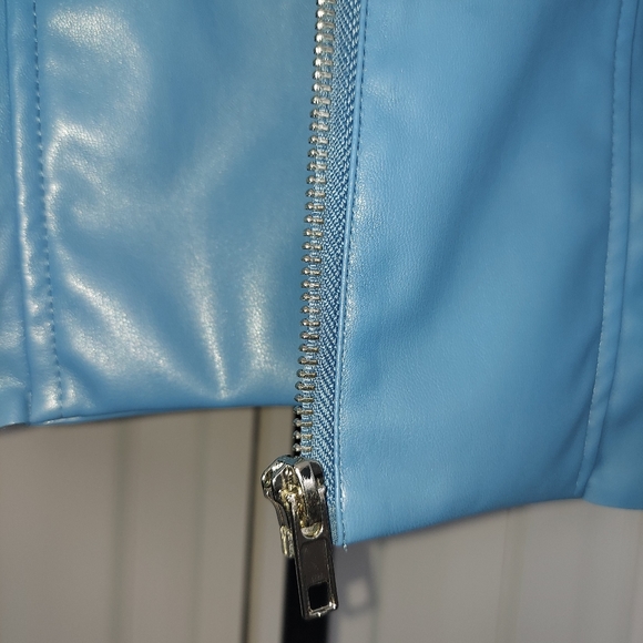 Faux Leather Jacket - Picture 3 of 10